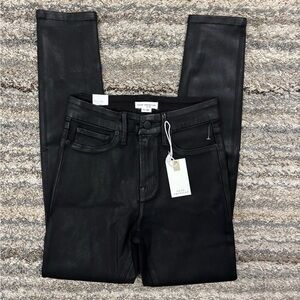 Good American High Rise Skinny Jeans Sz 0/25 NWT | Good American Black Jeans -
